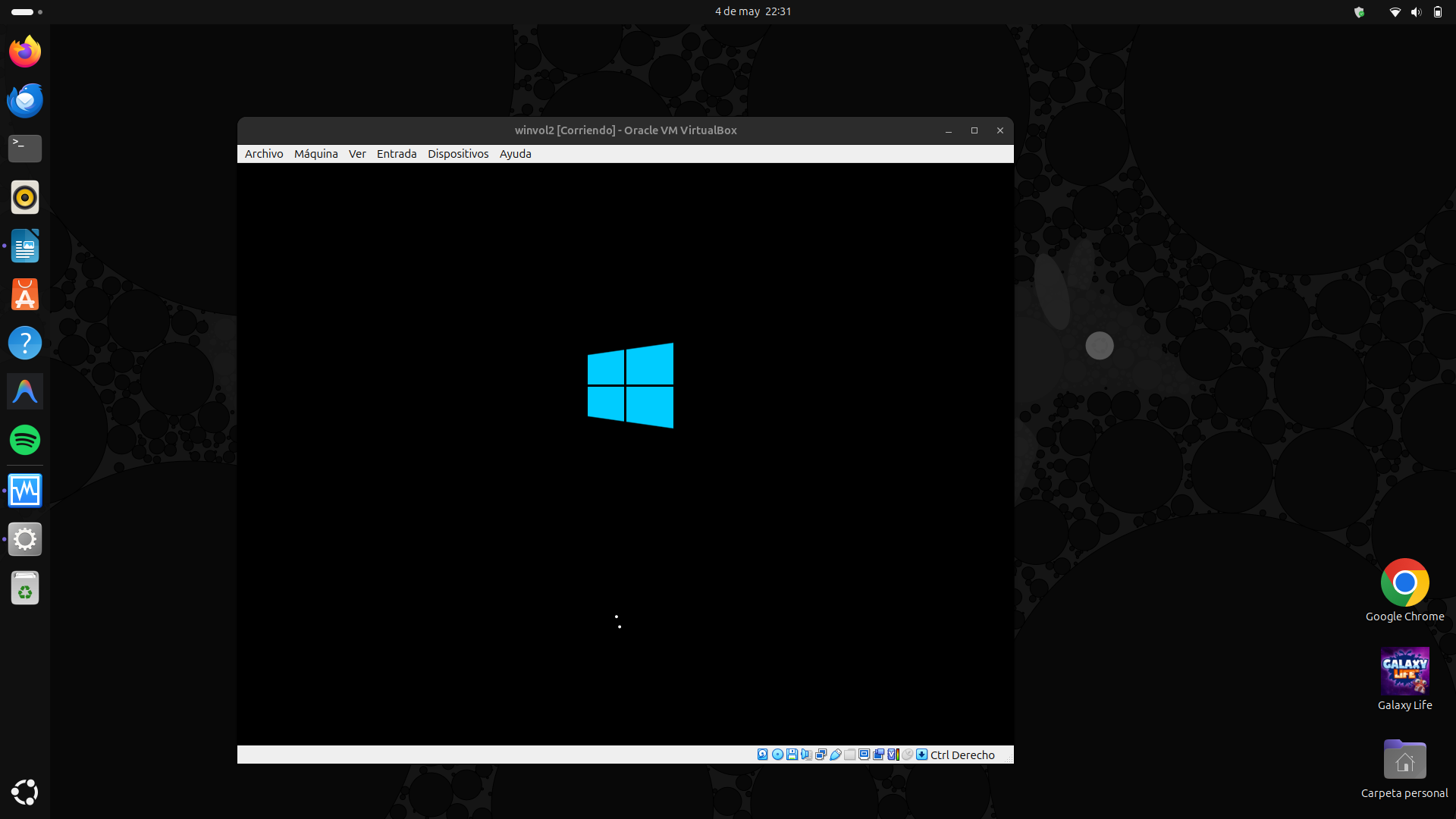 Primer arranque Windows Server